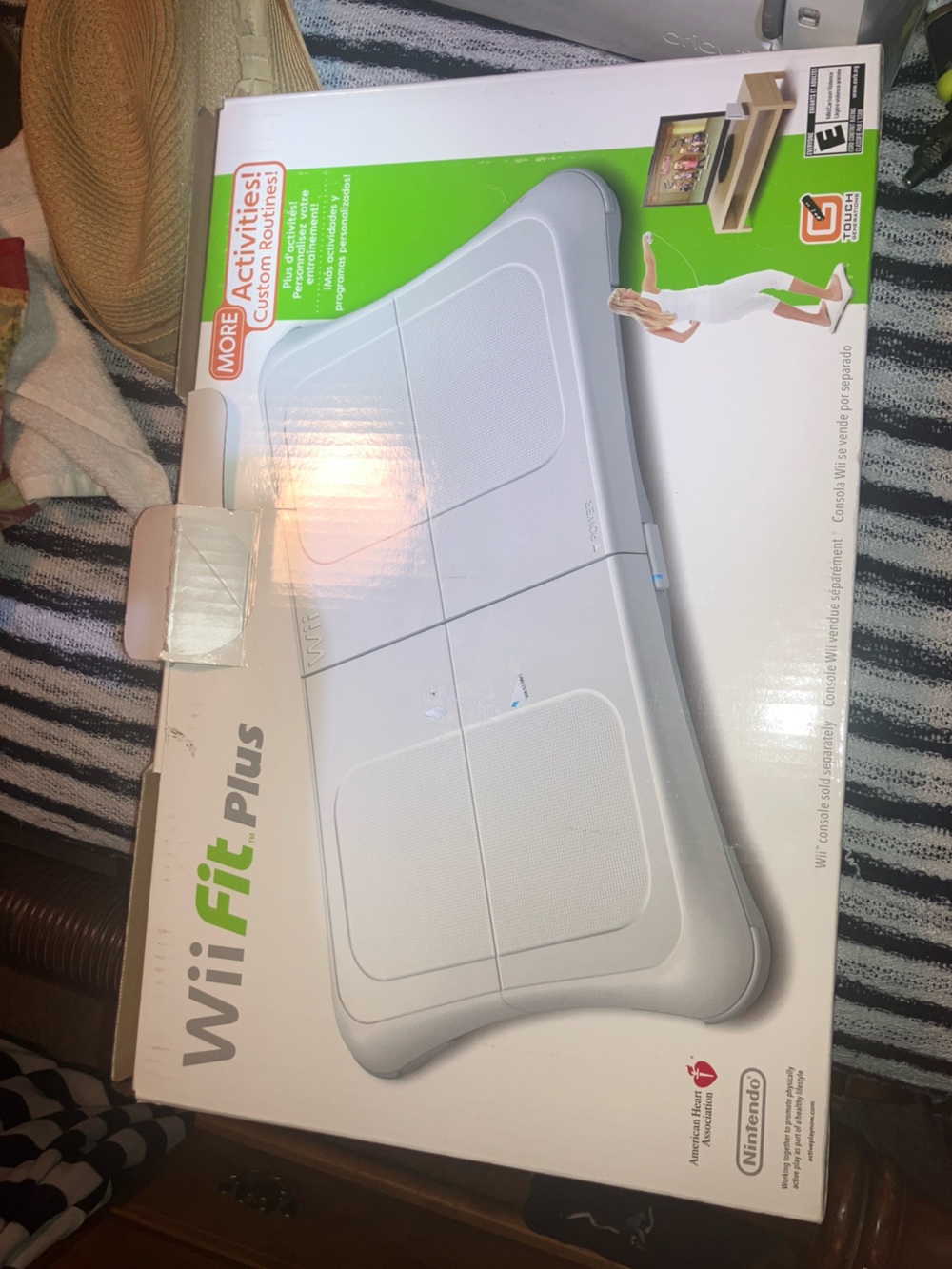 Nintendo Wii fit plus with balance board , in the box never used